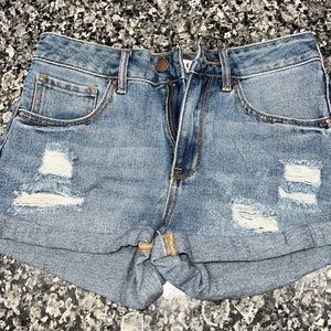 PACsun bullhead high rise shorts 26
